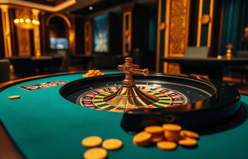 Vad innebär casino utan svensk licens - rouletthjul på internationellt casino